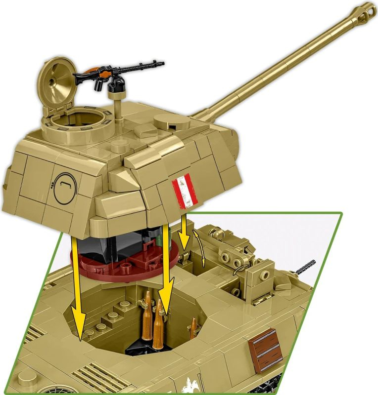 COBI Stavebnica HC WW2 Panzer V Panther Ausf. G 'Pudel' (COBI-2655)