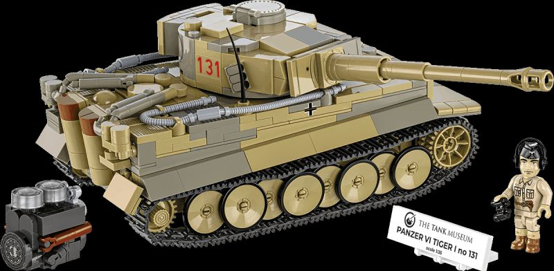 COBI Stavebnica HC WW2 Panzer VI Tiger I no 131 (COBI-3123)
