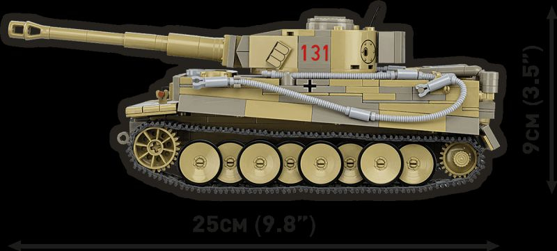 COBI Stavebnica HC WW2 Panzer VI Tiger I no 131 (COBI-3123)