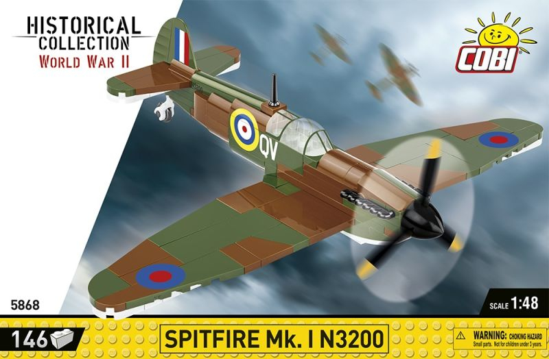COBI Stavebnica HC WW2 Spitfire MK. I N3200 (COBI-5868)