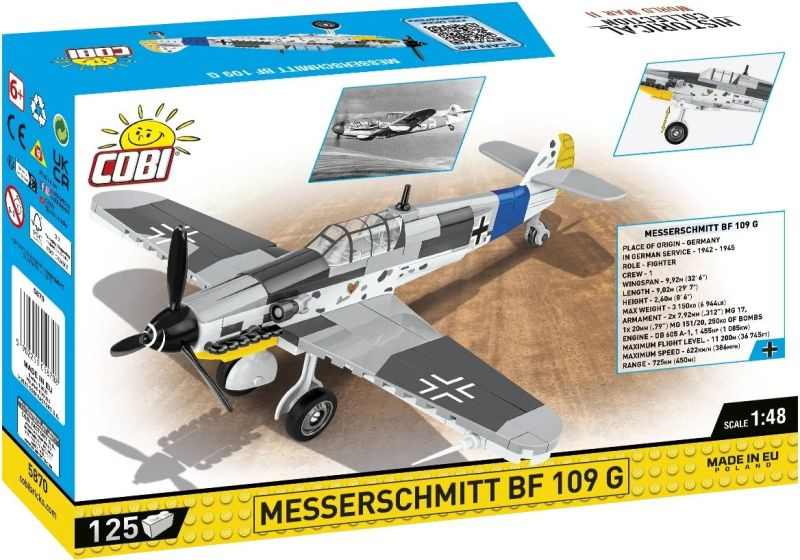 COBI Stavebnica HC WW2 Messerschmitt BF 109 G (COBI-5870)