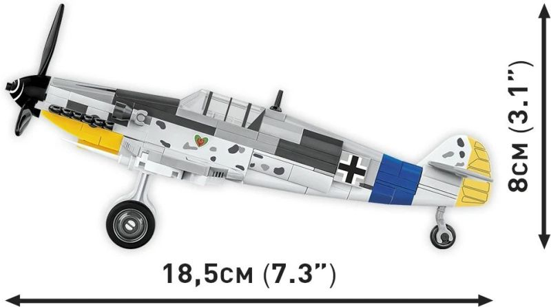 COBI Stavebnica HC WW2 Messerschmitt BF 109 G (COBI-5870)