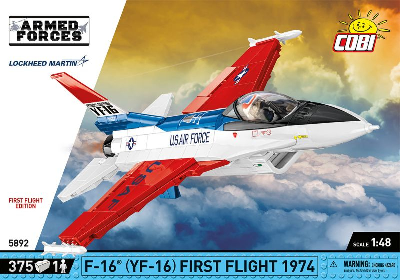 COBI Stavebnica AF F-16 (YF-16) First Flight 1974 (COBI-5892)