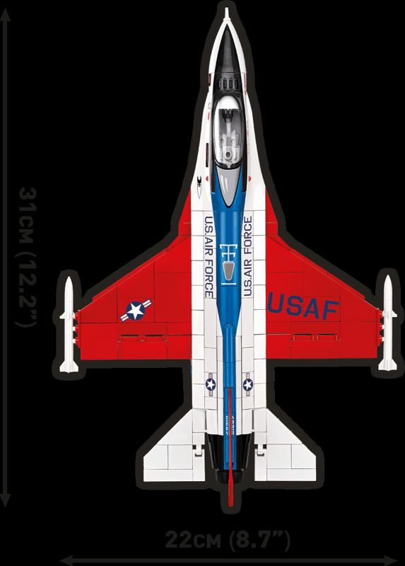 COBI Stavebnica AF F-16 (YF-16) First Flight 1974 (COBI-5892)