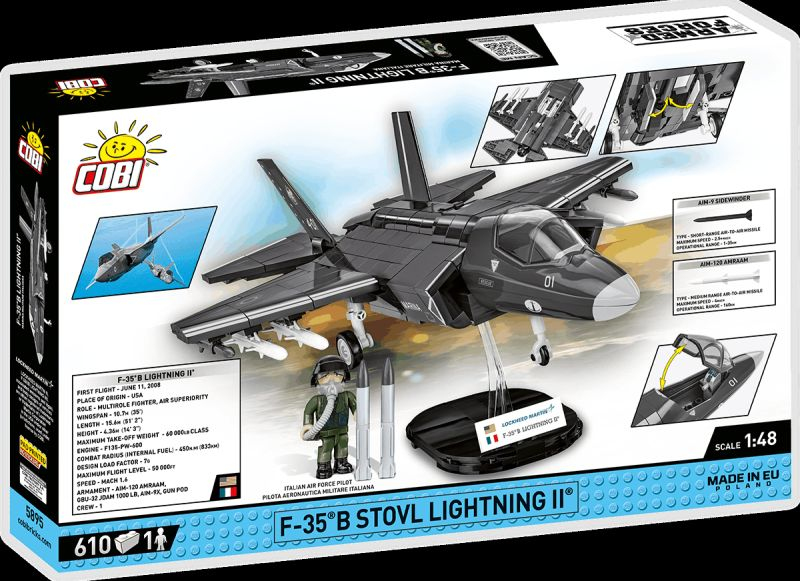 COBI Stavebnica AF F-35B Stovl Lightning II (COBI-5895)
