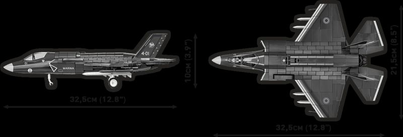 COBI Stavebnica AF F-35B Stovl Lightning II (COBI-5895)