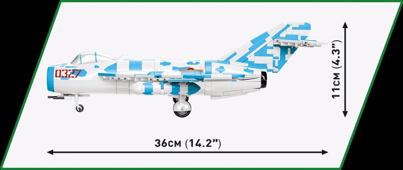 COBI Stavebnica VW MIG-17 Nato Code "Fresco" (COBI-2424)