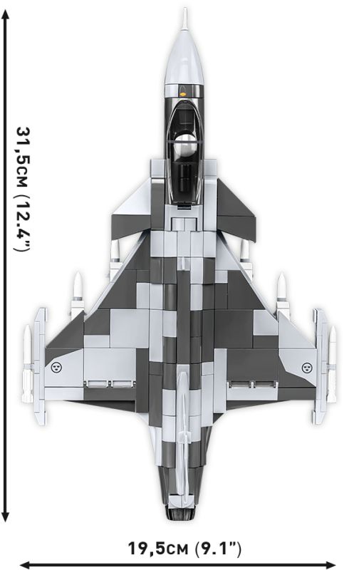 COBI Stavebnica AF Saab JAS39 Gripen E (COBI-5820)