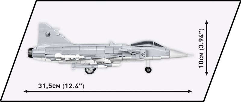 COBI Stavebnica AF Saab JAS39 Gripen C (COBI-5828)