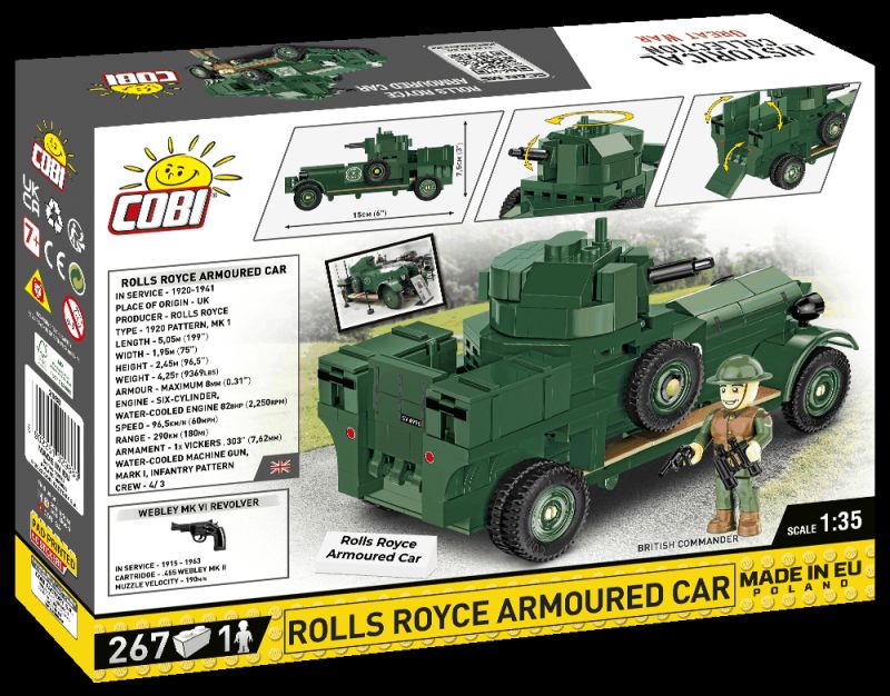 COBI Stavebnica HC GW Rolls-Royce Armoured Car (COBI-2988)