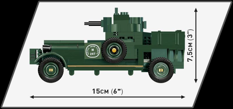 COBI Stavebnica HC GW Rolls-Royce Armoured Car (COBI-2988)