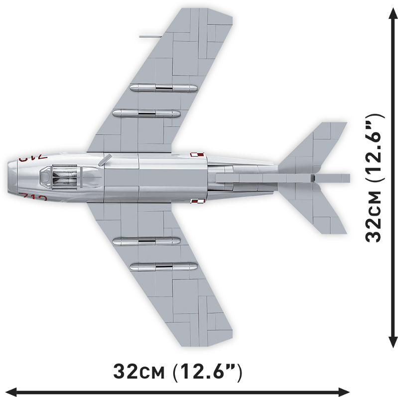 COBI Stavebnica HC CW Lim-1 Polish Air Force 1952 (COBI-5822)