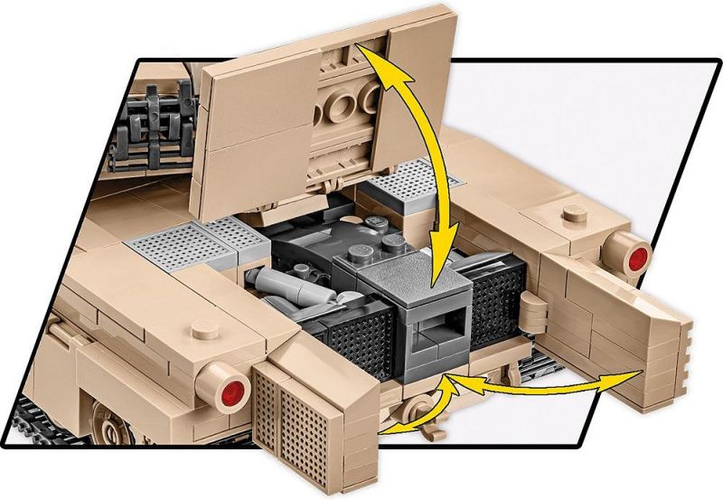 COBI Stavebnica AF M1A2 Abrams (COBI-2622)