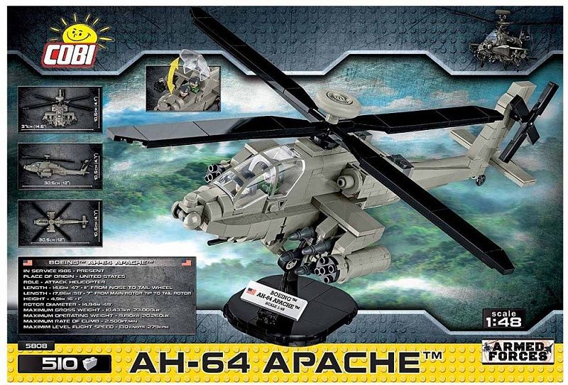 COBI Stavebnica Armed Forces AH-64 Apache (COBI-5808)