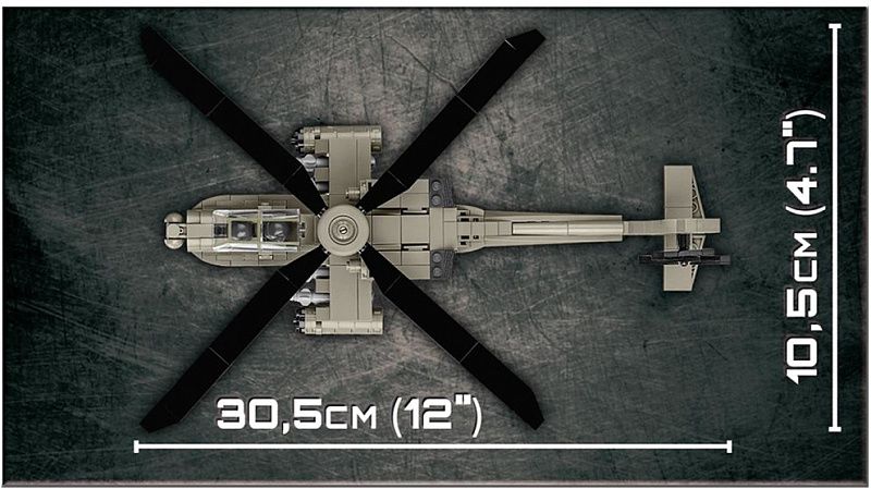 COBI Stavebnica Armed Forces AH-64 Apache (COBI-5808)