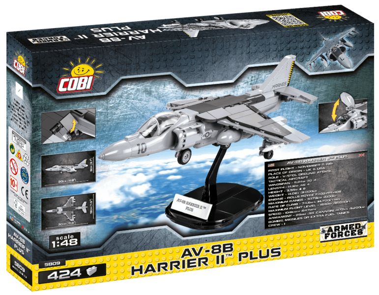 COBI Stavebnica Armed Forces AV-8B Harrier II Plus (COBI-5809)