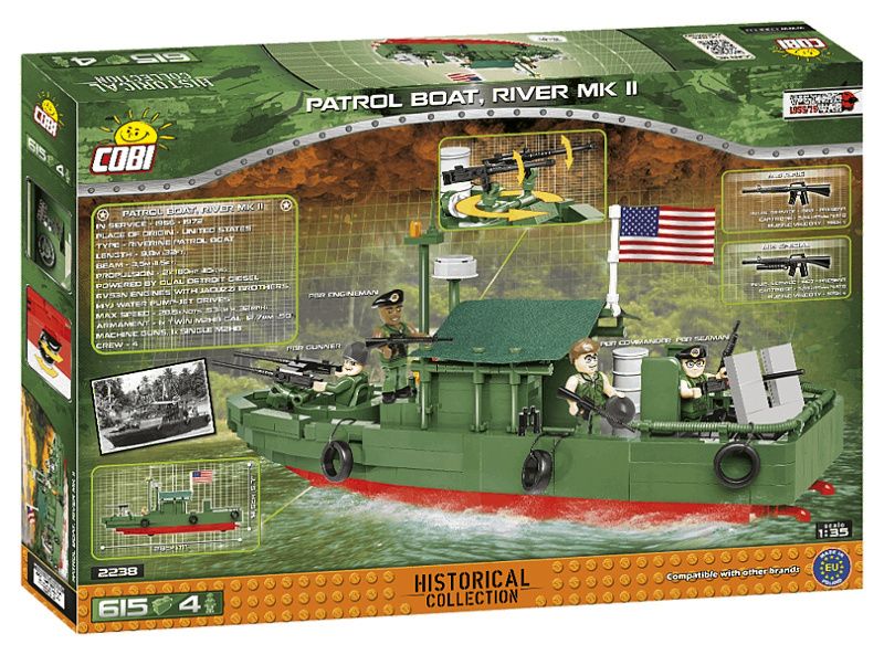 COBI Stavebnica VW Patrol Boat River MK II (COBI-2238)