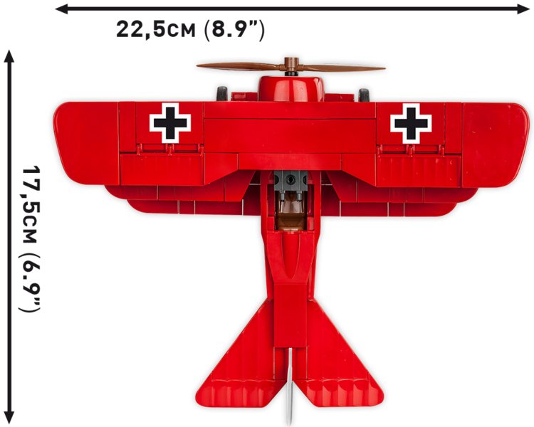 COBI Stavebnica GW Fokker Dr. I Red Baron (COBI-2986)