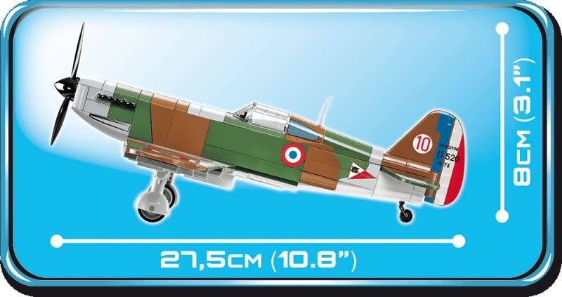 COBI Stavebnica WW2 Dewoitine D.520 (COBI-5720)