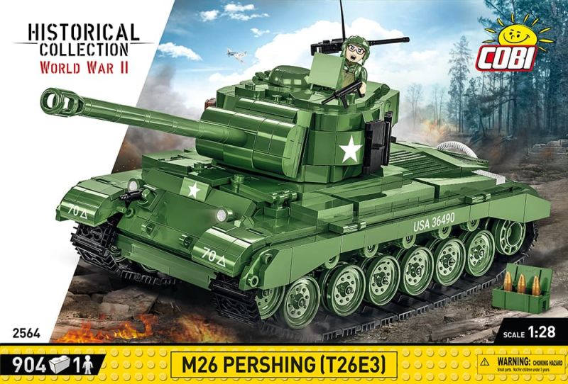 COBI Stavebnica WW2 M26 Pershing (T26E3) (COBI-2564)