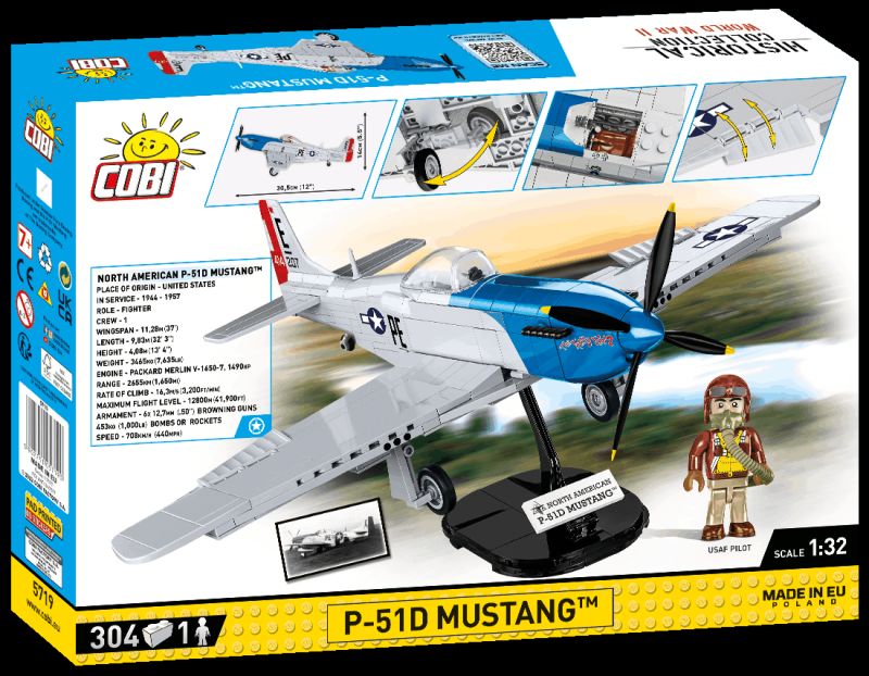 COBI Stavebnica WW2 P-51D Mustang (COBI-5719)