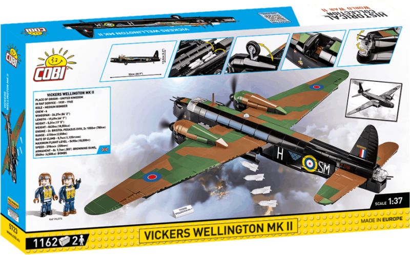 COBI Stavebnica WW2 Vickers Wellington MK II (COBI-5723)