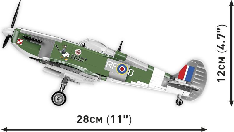 COBI Stavebnica WW2 Supermarine Spitfire MK.VB (COBI-5725)