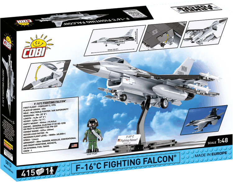 COBI Stavebnica AF F-16C Fighting Falcon v.1 (COBI-5813)