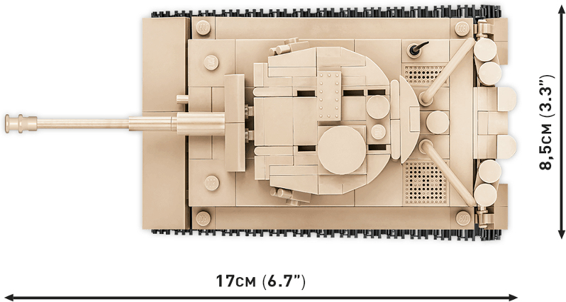 COBI Stavebnica WW2 PzKpfw VI Tiger 131 (COBI-2710)