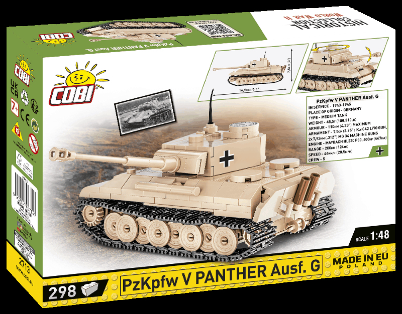 COBI Stavebnica WW2 PzKpfw V Panther Ausf. G (COBI-2713)