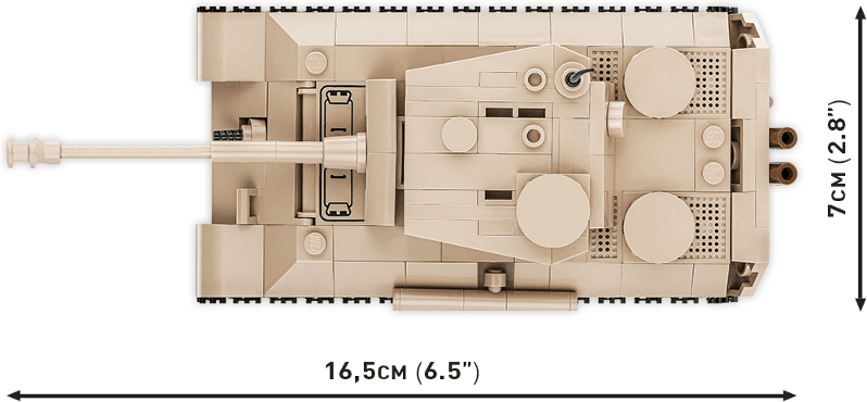 COBI Stavebnica WW2 PzKpfw V Panther Ausf. G (COBI-2713)