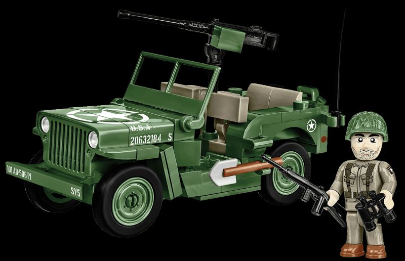 COBI Stavebnica HC WW2 Willys MB (COBI-2296)