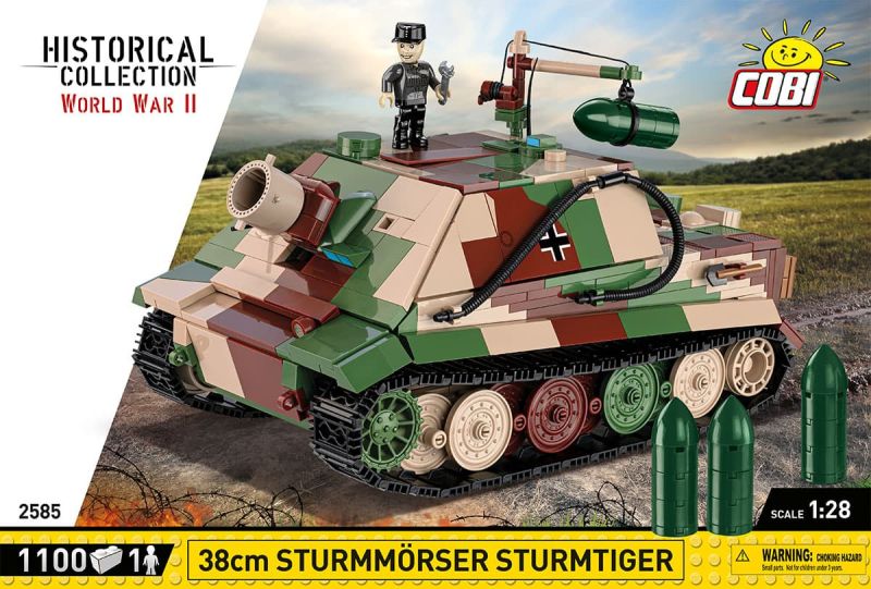 COBI Stavebnica HC WW2 38 cm Sturmmörser Sturmtiger (COBI-2585)