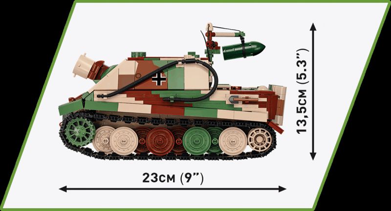 COBI Stavebnica HC WW2 38 cm Sturmmörser Sturmtiger (COBI-2585)