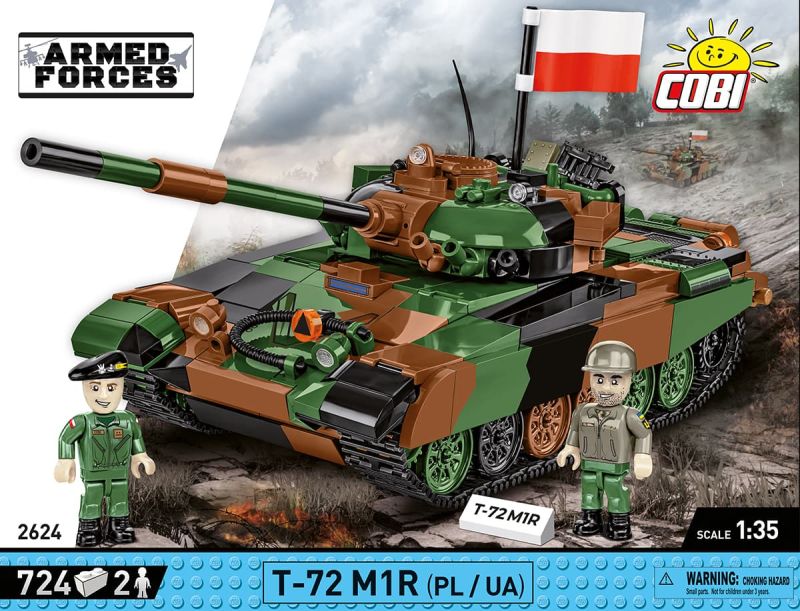 COBI Stavebnica AF T-72M1R (PL/UA) (COBI-2624)