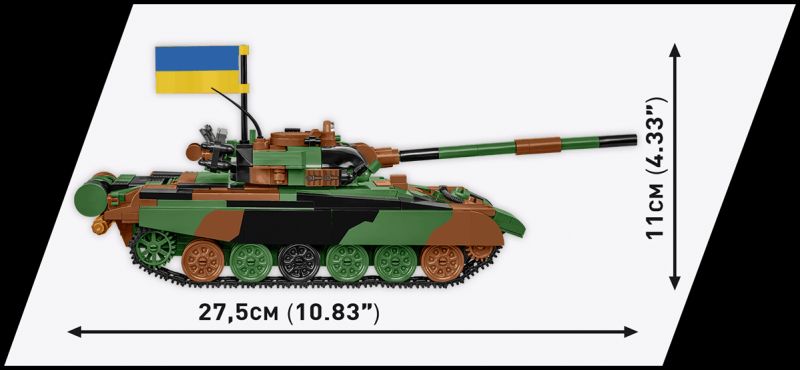 COBI Stavebnica AF T-72M1R (PL/UA) (COBI-2624)