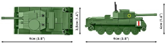 COBI Stavebnica HC WW2 Cromwell Mk.IV 1:72 (COBI-3091)