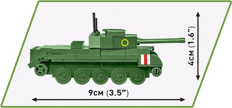 COBI Stavebnica HC WW2 Cromwell Mk.IV 1:72 (COBI-3091)