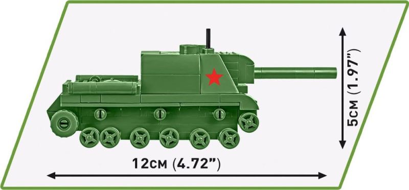 COBI Stavebnica HC WW2 ISU 152 1:72 (COBI-3096)