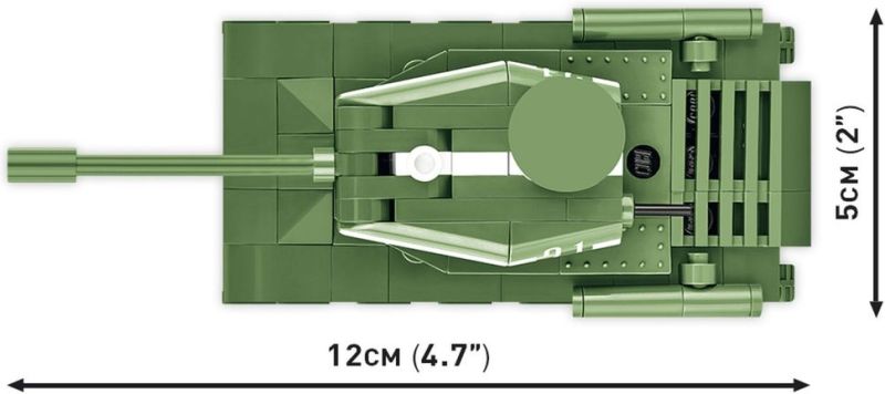 COBI Stavebnica HC WW2 IS-2 1:72 (COBI-3098)