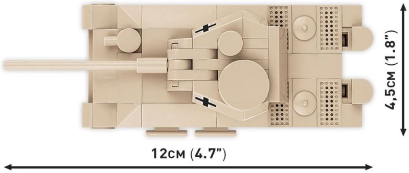 COBI Stavebnica HC WW2 Panzer V Panther 1:72 (COBI-3099)