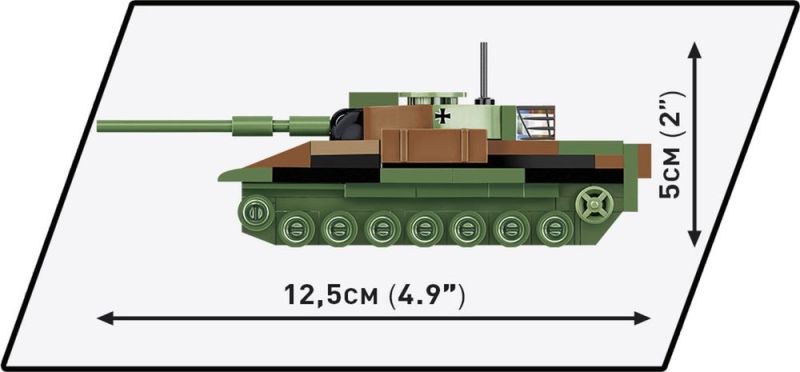 COBI Stavebnica AF Leopard 1 1:72 (COBI-3105)