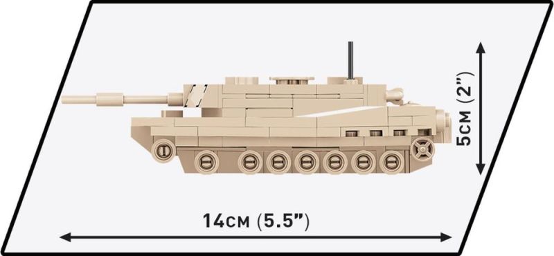 COBI Stavebnica AF Abrams M1A2 1:72 (COBI-3106)