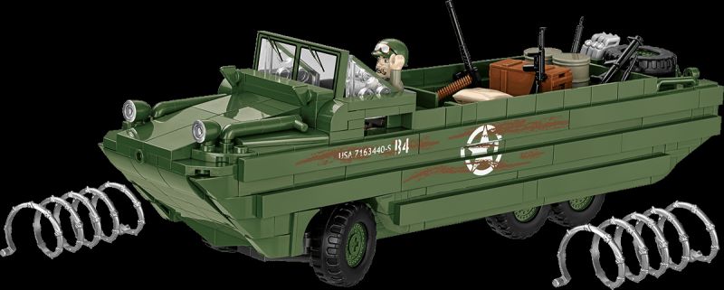 COBI Stavebnica HC WW2 DUKW Amphibia (COBI-3110)