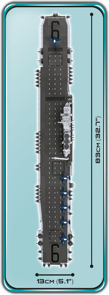 COBI Stavebnica HC WW2 USS Enterprise (CV-6) (COBI-4815)