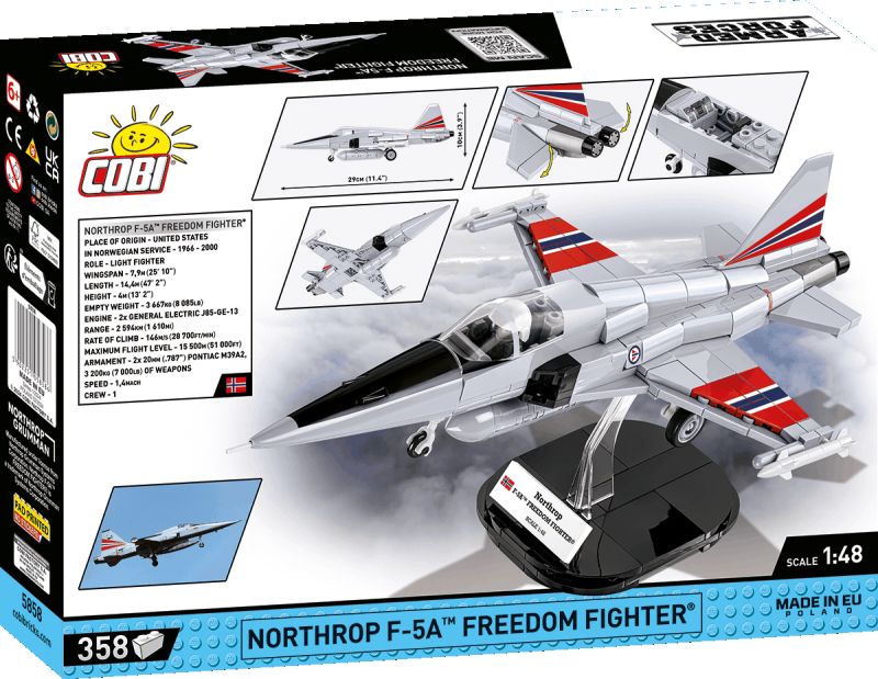 COBI Stavebnica AF Northrop F-5A Freedom Fighter (COBI-5858)