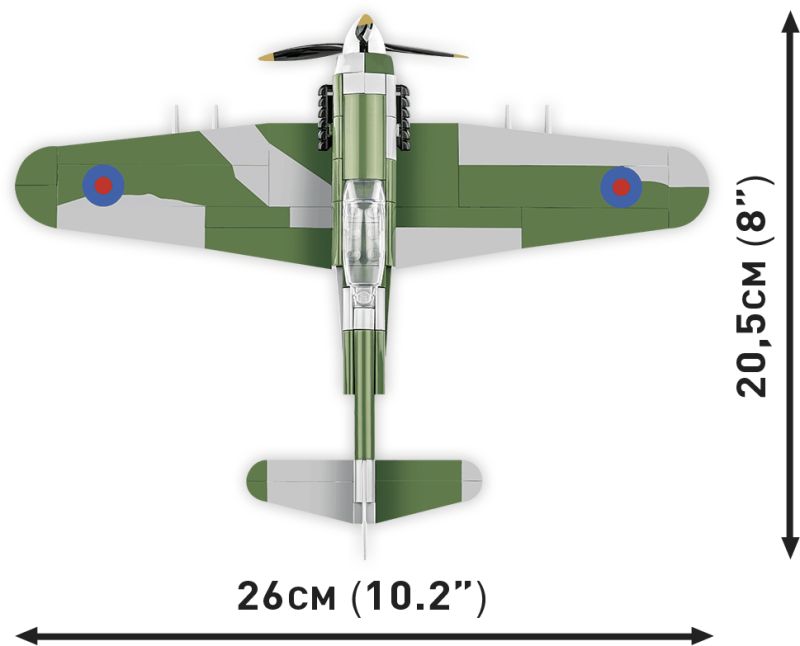 COBI Stavebnica HC WW2 Hawker Typhoon Mk.1B (COBI-5864)