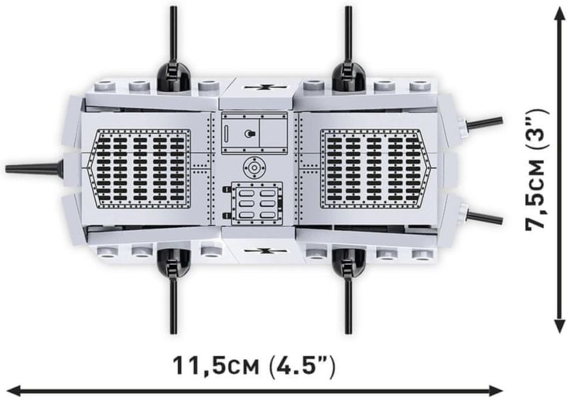 COBI Stavebnica HC GW Sturmpanzerwagen A7V 1:72 (COBI-3094)