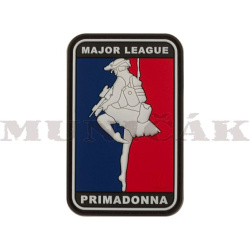 JTG 3D PVC Nášivka/Patch Major League Primadonna