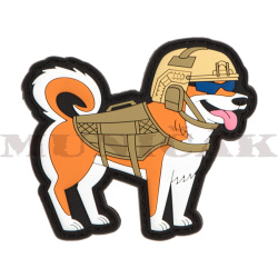 AIRSOFTOLOGY 3D PVC Nášivka/Patch Tactishiba - farebná